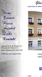 Mobile Screenshot of freiberg-pension.de